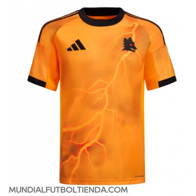 Camiseta AS Roma Evan Ferguson #11 Segunda Equipación Replica 2025-26 mangas cortas Camiseta AS Roma Evan Ferguson #11 Segunda Equipación Replica 2025-26 mangas cortas
